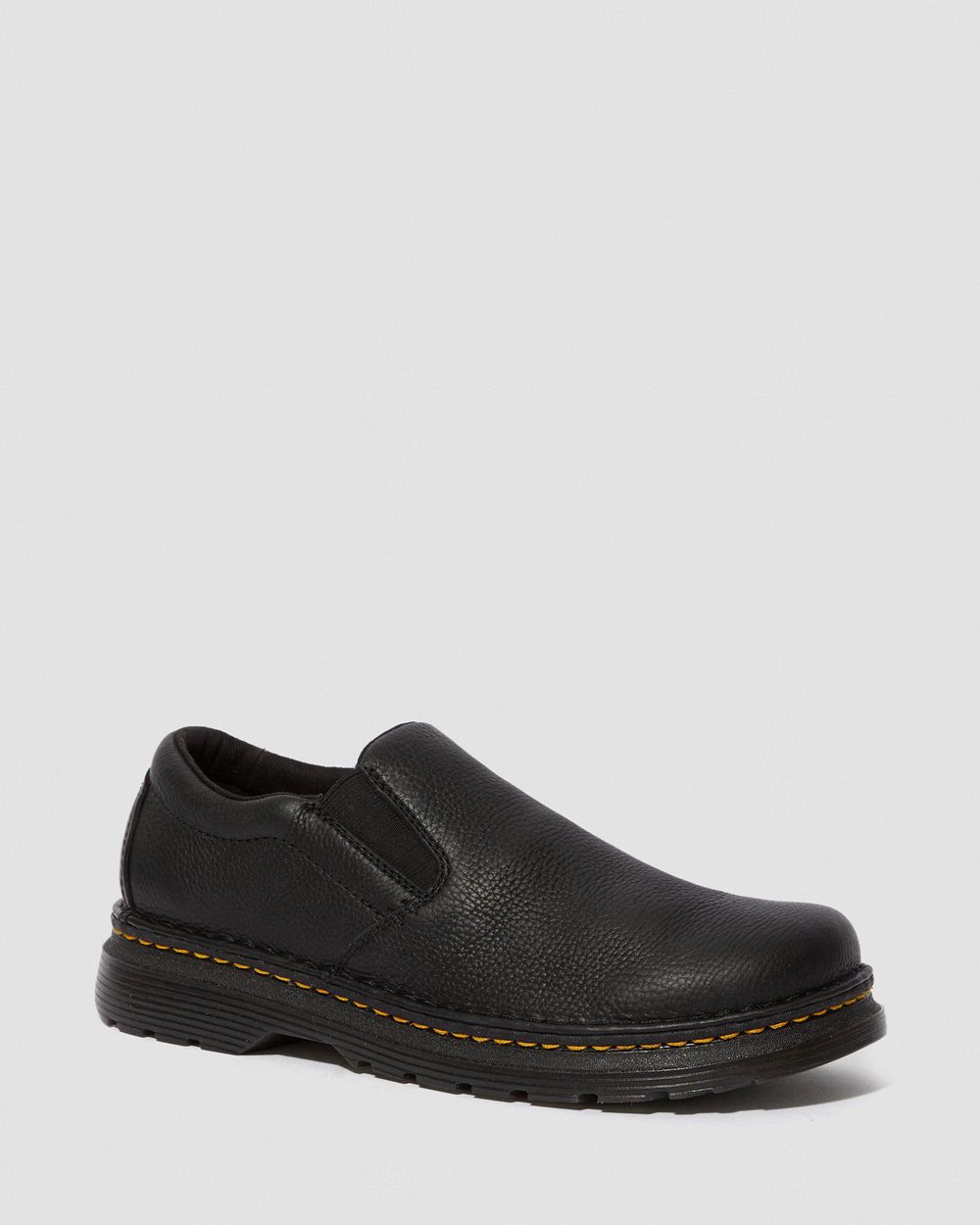 Dr Martens Boyle Grizzly Kožené Slip On Panske ( Čierne ) SK 073-ESYCXZ